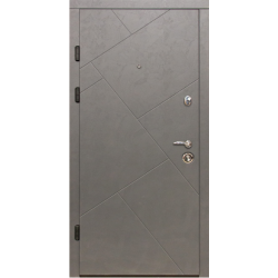 Buto durys T12-157 šviesus betonas